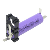 Аккумулятор LiFePO4 18650 3,2v 2000mah под пайку с холдером